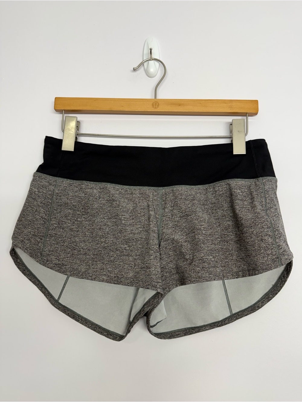 Lululemon Speed Up Short *2.5" Heather Lux Multi Black / Black Size 6